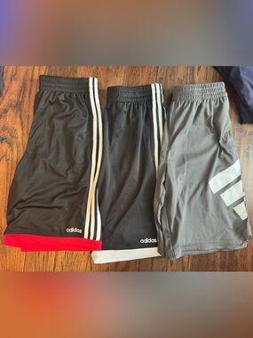 Boys adidas shorts set